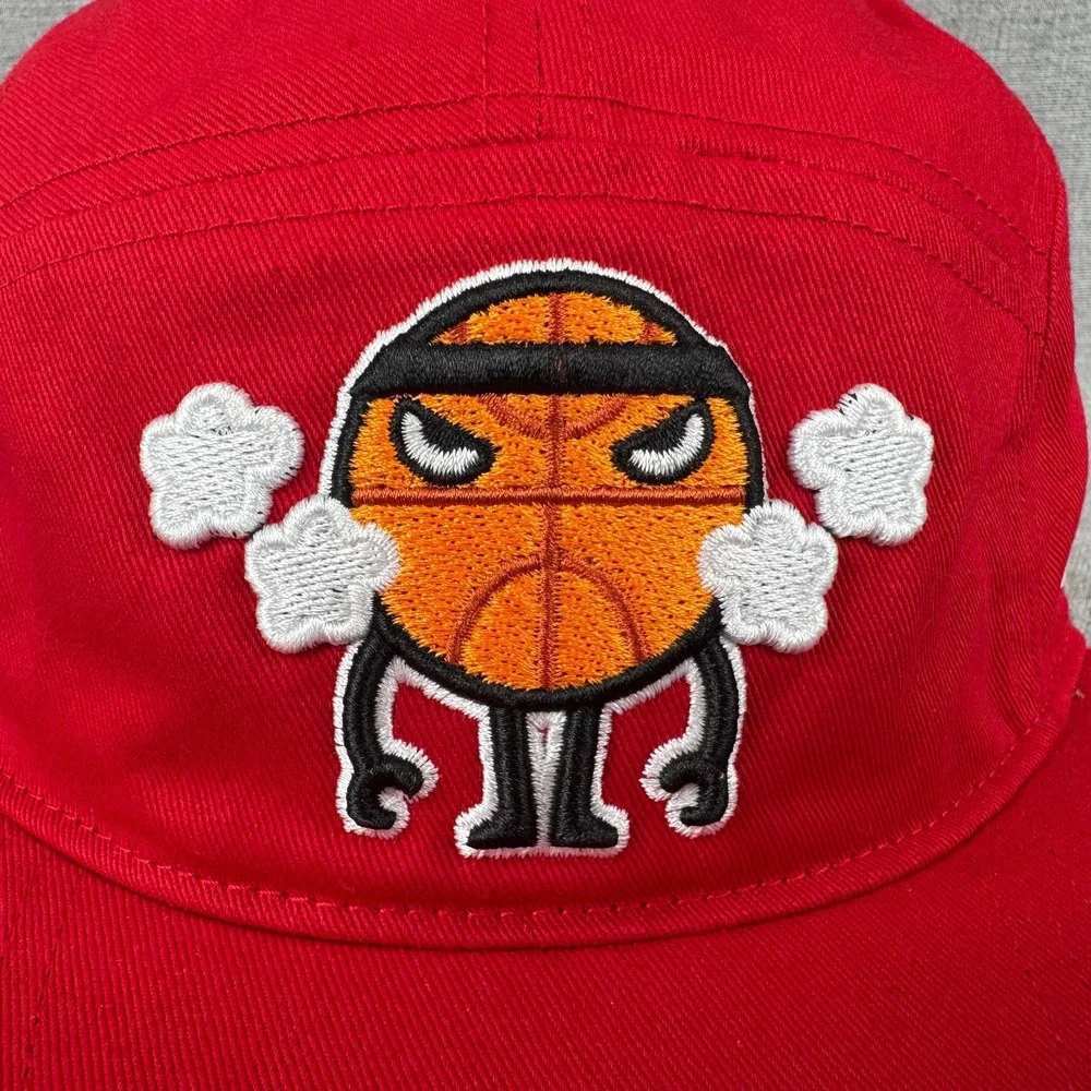 Chicago Bulls 5-Panel Hat Red '47 Strapback Global Artist Project Pete Fowler
